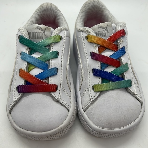 Infant Puma slip on low tops with stretch laces - Picture 2 of 9